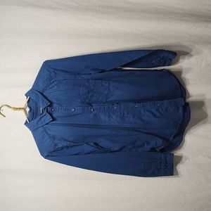 American Eagle Denim Button-Down